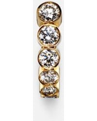 Sophie Bille Brahe - Boucle Ensemble Petite 18Kt Single Earring With Diamonds - Lyst