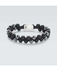 David Yurman - Spiritual Beads Sterling Bracelet With Onyx - Lyst