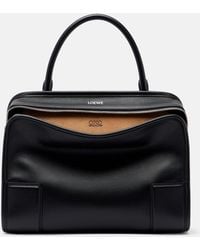 Loewe - Amazona 180 Medium Leather Top-Handle Bag - Lyst