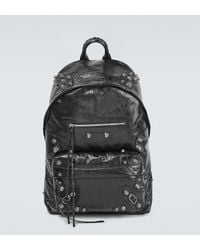 Balenciaga - Le Cagole Leather Backpack - Lyst