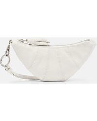 Lemaire - Croissant Leather Coin Purse With Strap - Lyst