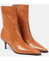 Paris Texas - Ashley Leather Ankle Boots - Lyst