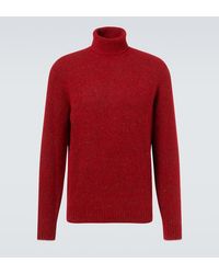 Brunello Cucinelli - Alpaca Wool, Silk, And Cotton-Blend Sweater - Lyst