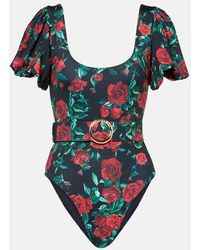 Alexandra Miro - Jeanie Floral Swimsuit - Lyst