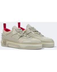 Christian Louboutin - Astroloubi Leather & Suede Sneaker - Lyst