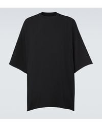 Rick Owens - Tommy Oversized Cotton Jersey T-Shirt - Lyst