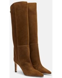 Jimmy Choo - Alizze 85 Suede Knee-High Boots - Lyst