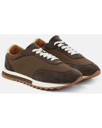 The Row - Sneakers Owen Runner con suede - Lyst