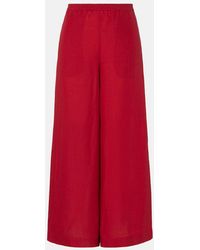 Eres - Select Linen Wide-Leg Pants - Lyst