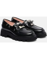 Roger Vivier - Viv' Rangers Truck Leather Loafers - Lyst