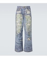 Acne Studios - 1981 Trompe L'Oil Wide-Leg Jeans - Lyst