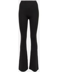 Rick Owens - Rib-Knit Wool-Blend Pants - Lyst