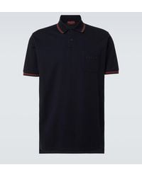Gucci - Cotton Polo Shirt With Embroidery, Ready-To-Wear - Lyst