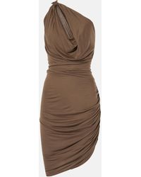 Rick Owens - Lilies Aaliyah Draped Midi Dress - Lyst