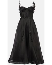 Zimmermann - Abito Bustier Natura - Lyst