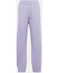 Barrie - Tapered Cashmere Pants - Lyst