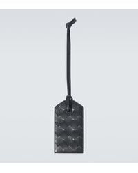 Bottega Veneta - Intrecciato Leather Luggage Tag - Lyst