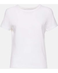 KHAITE - Camiseta Samson De Jersey De Algodon - Lyst