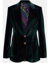 Etro - Single Button Front Blazer - Lyst