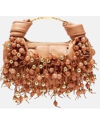 Zimmermann - Foam Beaded Leather Shoulder Bag - Lyst