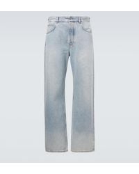 Loewe - Mid-Rise Straight Jeans - Lyst