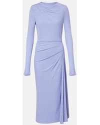 Erdem - Midikleid Aus Jersey - Lyst