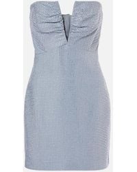 Roland Mouret - Minikleid Mit Kristallen - Lyst