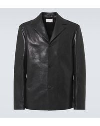 The Row - Brodie Leather Jacket - Lyst