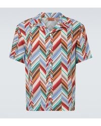 Missoni - Zigzag Bowling Shirt - Lyst