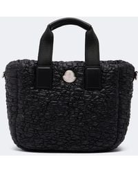 Moncler - Caradoc Mini Quilted Top-Handle Bag - Lyst