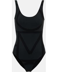 TOTEME - Logo Swimsuit - Lyst