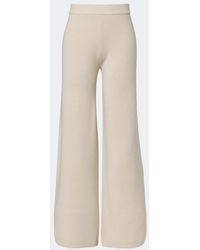 Max Mara - Wool And Cashmere Wide-Leg Pants - Lyst