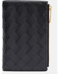 Bottega Veneta - Intrecciato Medium Leather Wallet - Lyst
