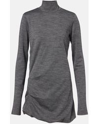 Sportmax - Luigia Wool And Cotton-Blend Minidress - Lyst