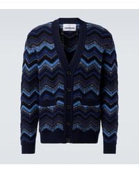 Missoni - Zigzag Wool-Blend Cardigan - Lyst