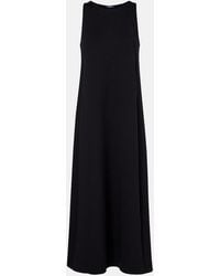 Max Mara - Vestido Midi Eremi De Jersey En Mezcla De Algodon - Lyst