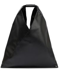 MM6 by Maison Martin Margiela - Japanese Medium Faux Leather Tote Bag - Lyst