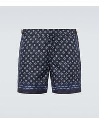 Orlebar Brown - Bulldog Printed Swim Trunks - Lyst