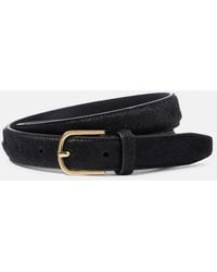 TOTEME - Calf Hair Belt - Lyst