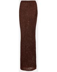 Bananhot - Alma Knitted Sequined Beach Cover-Up - Lyst