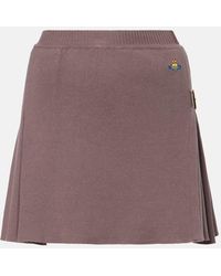 Vivienne Westwood - Mini-Jupe Bea Kilt En Coton Et Cachemire - Lyst