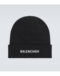 Balenciaga - Wool-Blend Beanie - Lyst