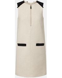 Max Mara - Mito Cotton And Linen Midi Dress - Lyst