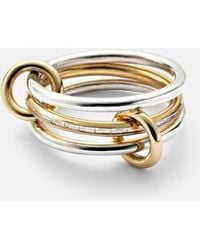 Spinelli Kilcollin - Sonja Sg 18Kt And Sterling Ring With Diamonds - Lyst