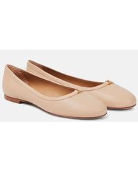 Chloé - Ballerinas Marcie Aus Leder - Lyst