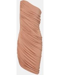 Norma Kamali - Diana Ruched Minidress - Lyst