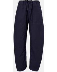 Leset - Kyoto Cotton Wide-Leg Pants - Lyst