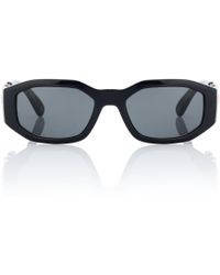 Versace Rectangular Sunglasses - Black