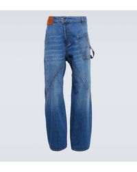 JW Anderson - Twisted Wide-leg Jeans - Lyst