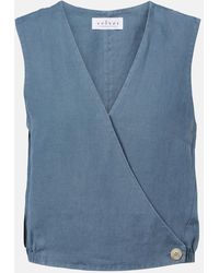 Velvet - Ollie Linen Top - Lyst